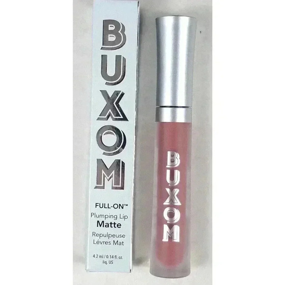 New Buxom Full On Plumping Lip Matte Lipgloss Dolly 0.14 Fl Oz - Picture 1 of 6